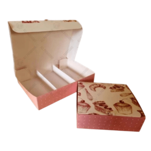 Cajas Empanadas Personalizadas de cartulina - 20x18x6,5cm