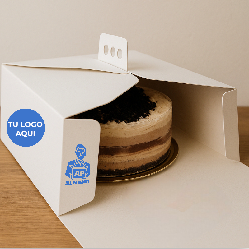 CAJAS DE TORTAS IMPRESAS CON TU LOGO PERSOANLIZADAS