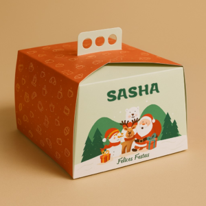 CAJAS PARA TORTAS PERSONALIZADAS IMPRESAS FULL COLOR 30x30x12 All Packaging