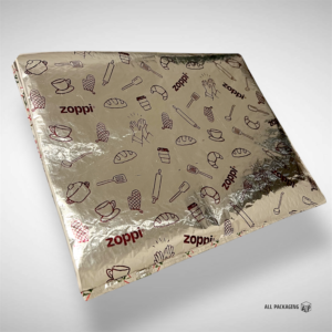 Papel Aluminio Térmico Personalizado Impreso | La Mejor Opción para tu Gastronomía