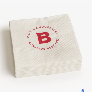 Servilletas Tissue impresas persoanlizadas con logo 24x24cm 12cm
