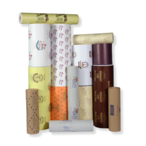 Bobinas de papel panaderia impresas