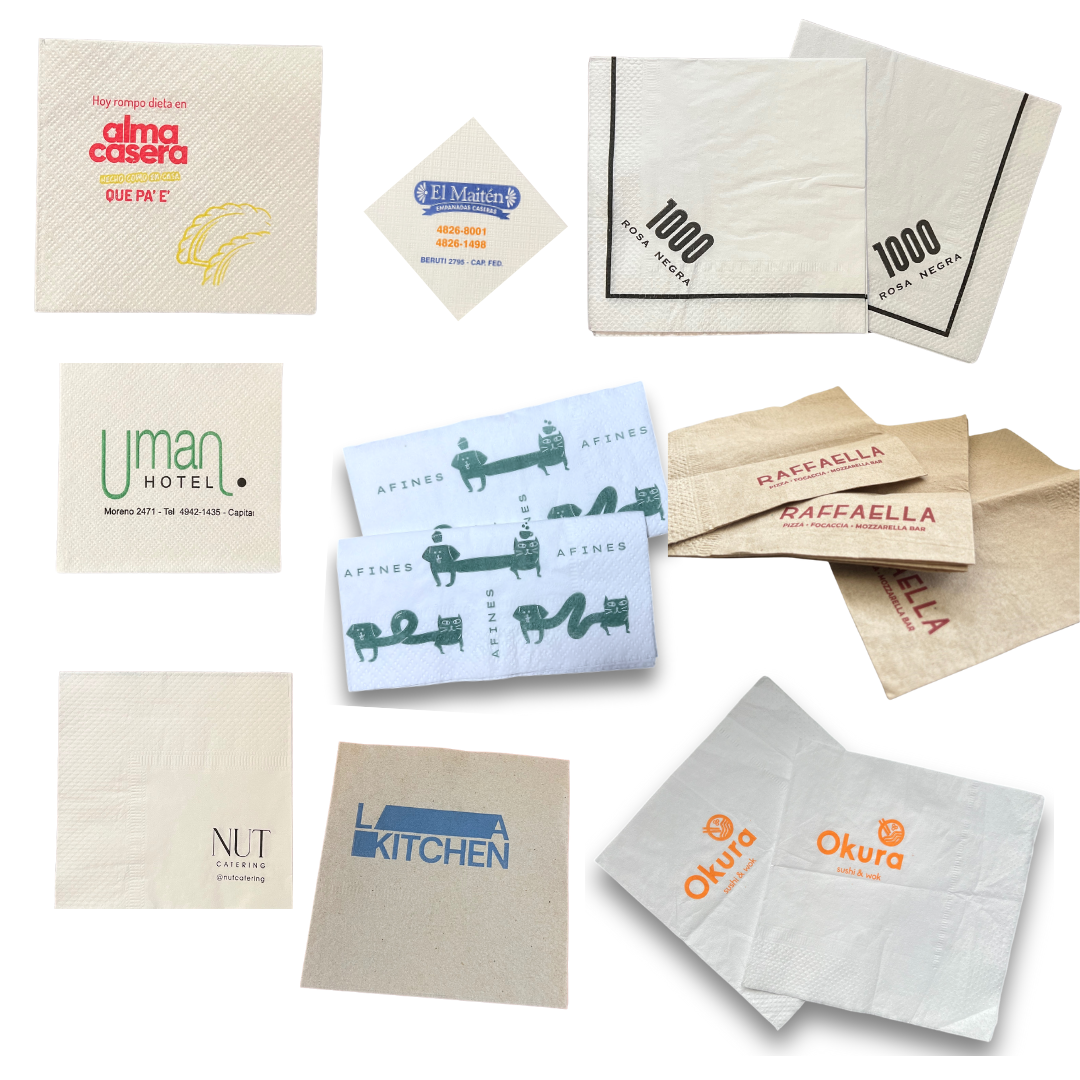 sERFVILLETAS IMPRESAS PERSONALIZADAS CON TU LOGO