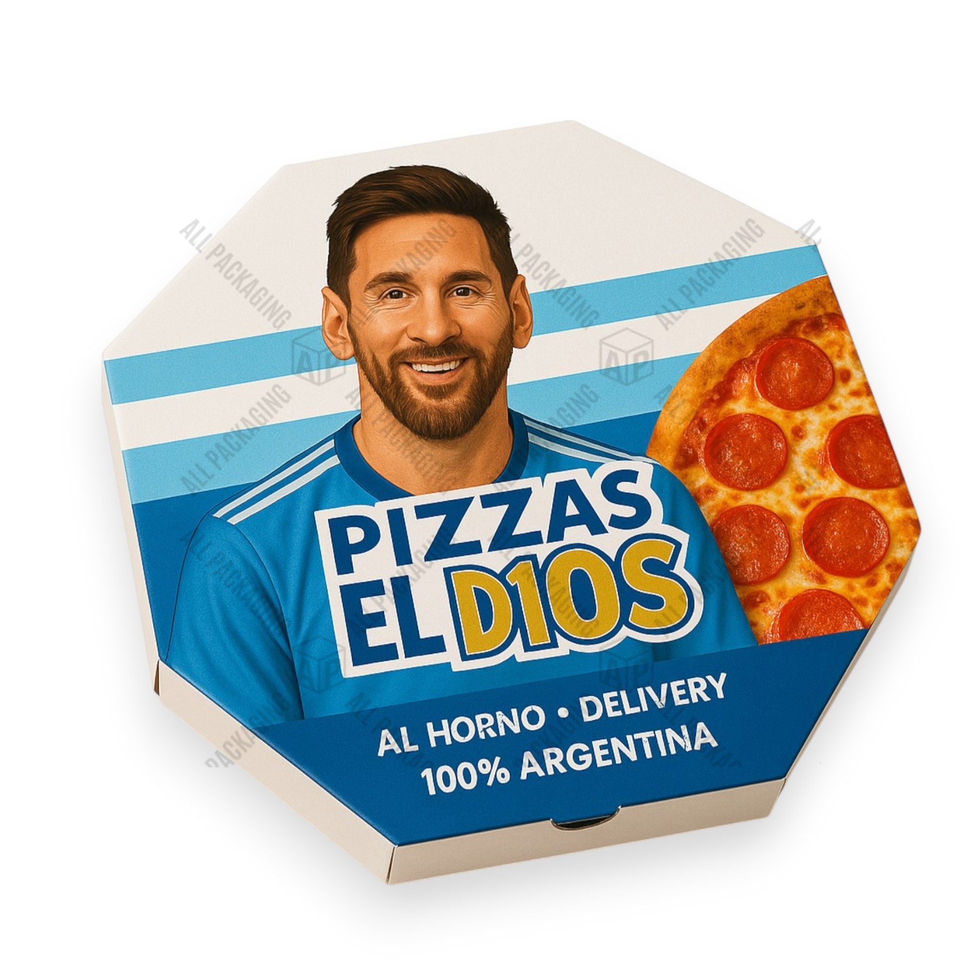 Caja Pizza Personalizada Full Color