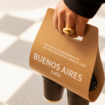 Porta vasos de café cartulina personalizados