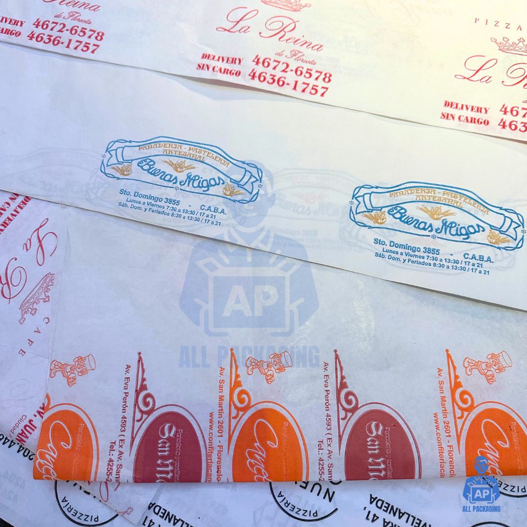 PAPEL CRISTAL BOBINA IMPRESO PANADERIA