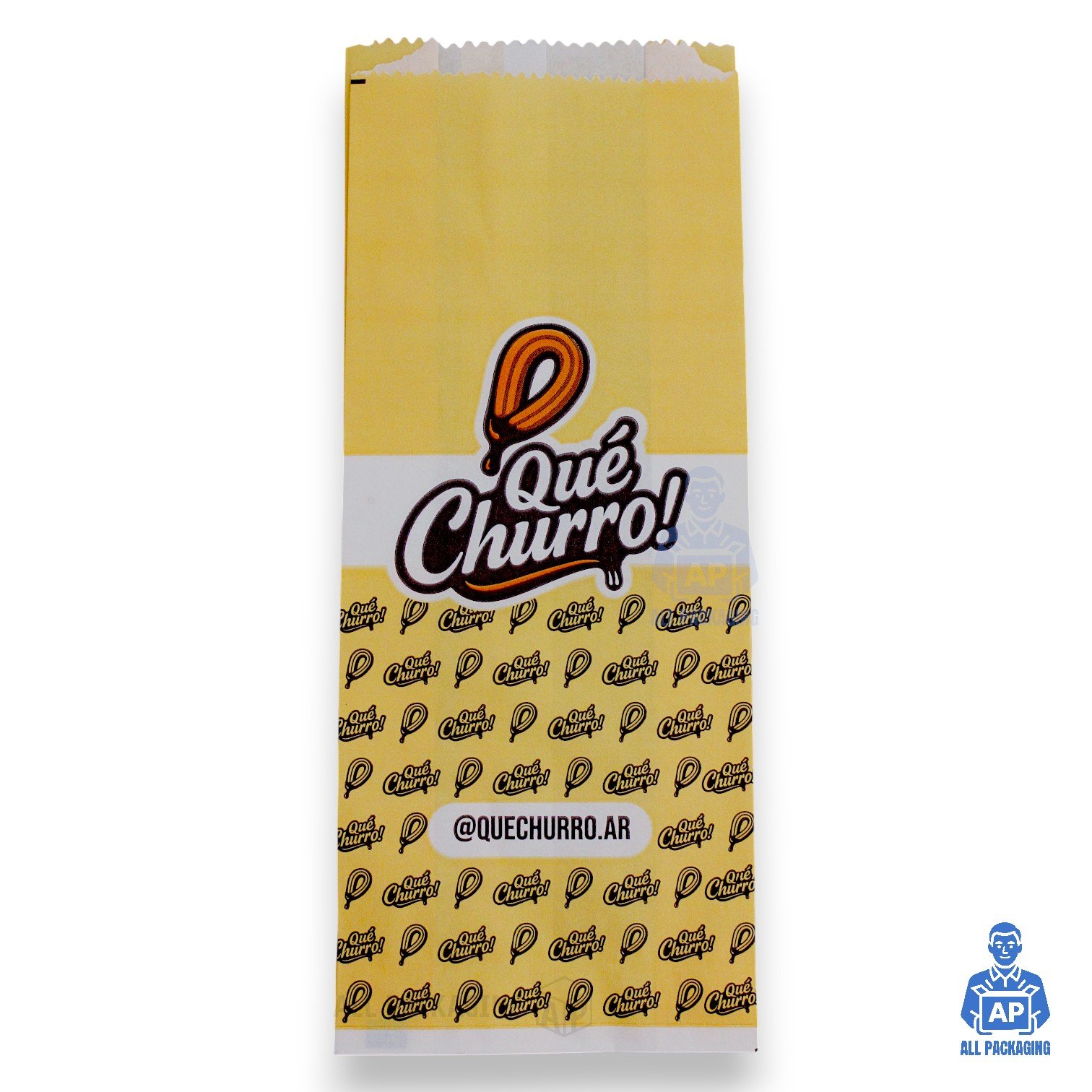 BOLSAS PANADERIAS FACTURAS CHURROS IMPRESAS - All Packaging