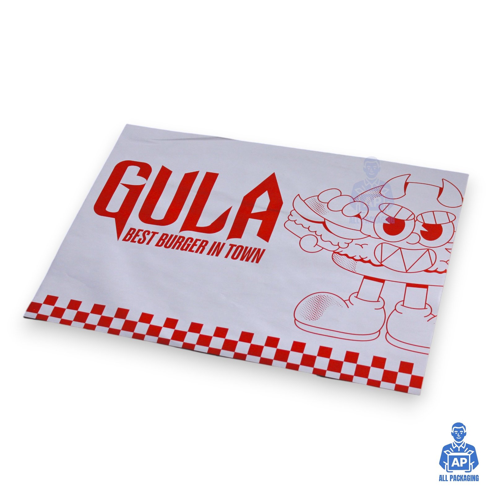 Manteles individuales blancos papel impresos 30x40 - All Packaging