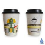 VASOS DE CAFE personalizado polipapel Bendita Madre-