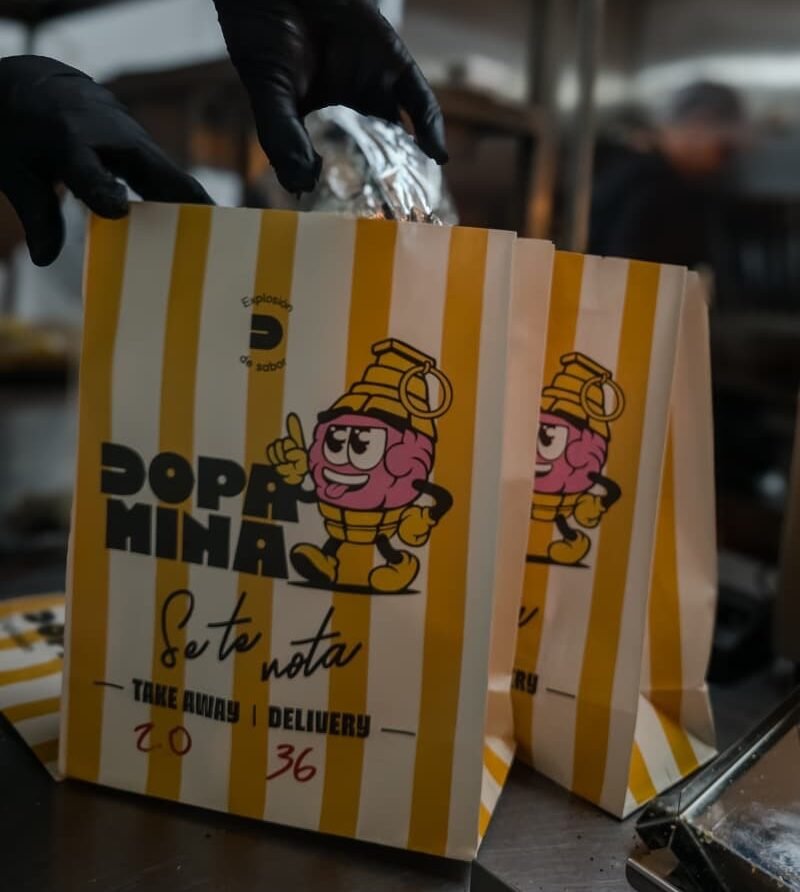 Packaging integral para una hamburguesería que destaca en Añelo