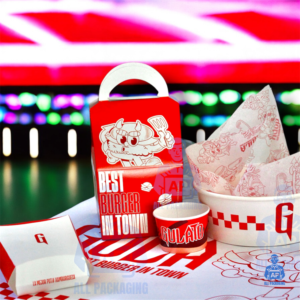 packaging hamburgueserías completamente personalizado gula junin
