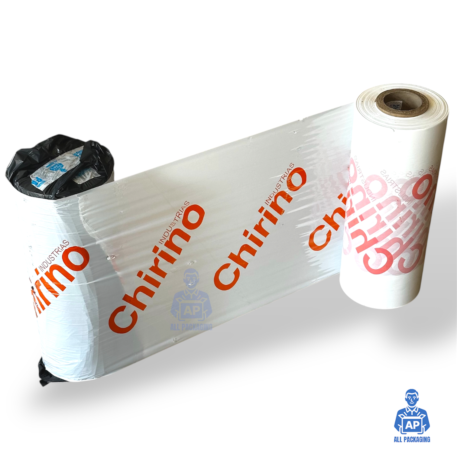 Film stretch impreso embalaje automático logo