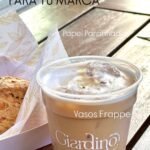 Vasos Frappe frio Plasticos impresos cafe