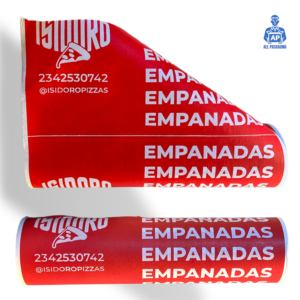 Bobina Papel Impresas color panaderias confiterias pizzerias