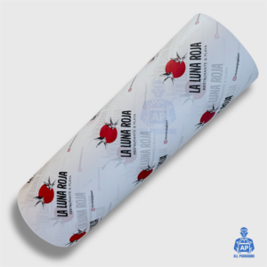 Bobina impresa personalizada Panaderia blanca cristal - 2 colores - All Packaging