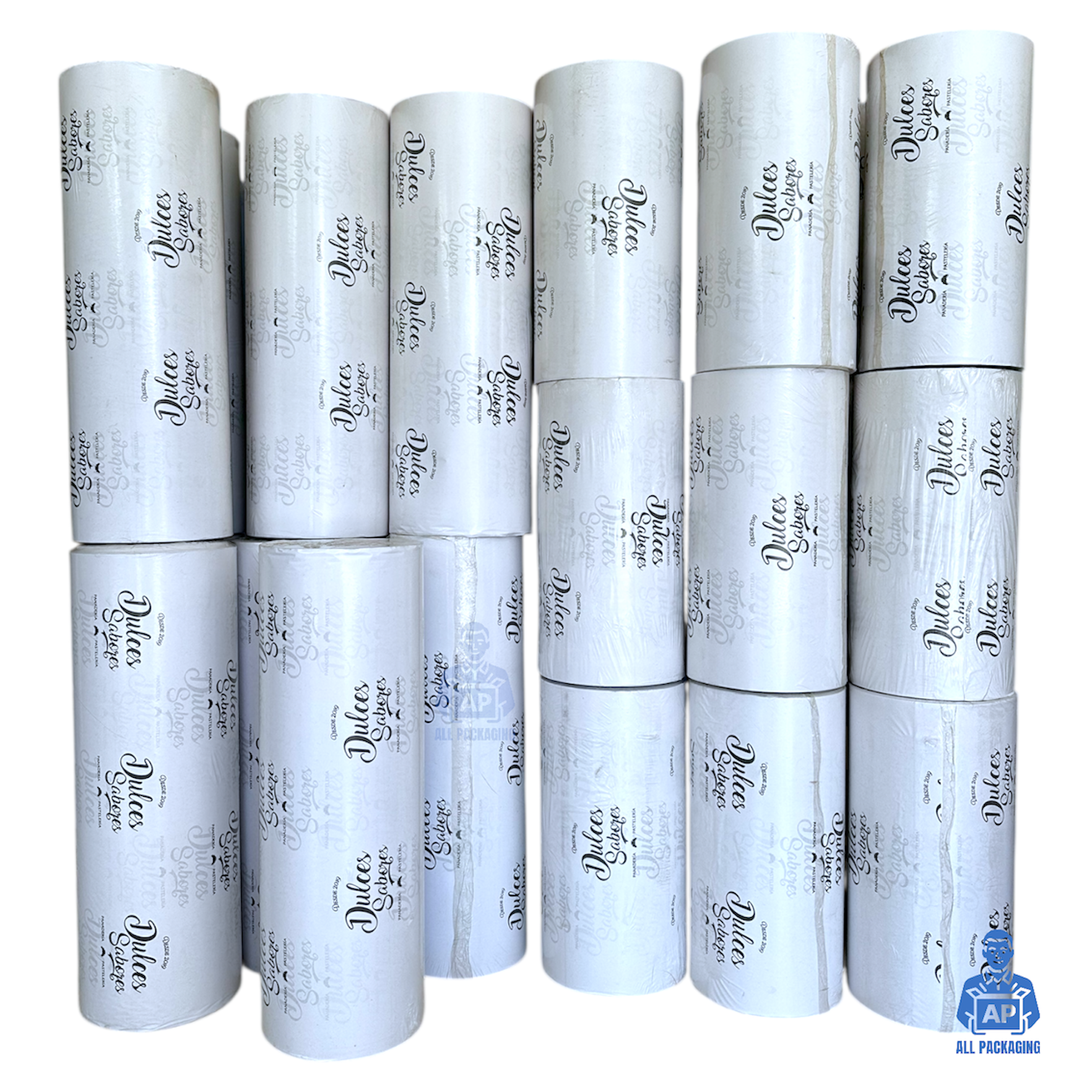 Bobina impresa Panaderia blanca - Dulces Sabores