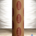 Bobina impresa Panaderia Kraft marrón papel reciclado