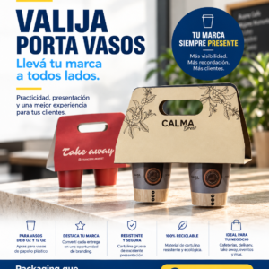 Manga Colgante Vasos Cafe