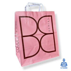 Bolsas Papel con Manija Personalizada